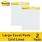 Post-It Pad, Easel, Post-It, Grid, We Pk MMM560 - alternate 3